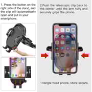 Yesido CD Disc Car Phone Holder Black