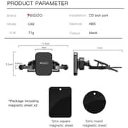 Yesido CD Slot Car Mobile Holder Black