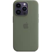 Apple MagSafe Silicone Case Olive iPhone 14 Pro