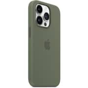 Apple MagSafe Silicone Case Olive iPhone 14 Pro
