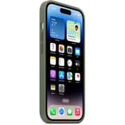 Apple MagSafe Silicone Case Olive iPhone 14 Pro