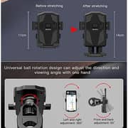 Yesido Bicycle Bracket Mobile Holder Black