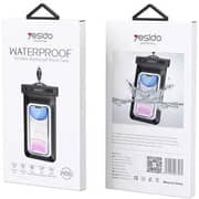 Yesido Portable Water Proof Phone Case Black