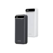 Porodo 20000mAh Power Bank with Digital Display - Black