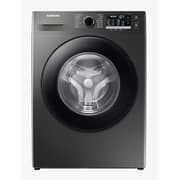 Samsung 9 Kg Front Loading Washing Machine 1400 RPM With Eco Bubble Silver - WW90TA046AX- International Version