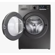 Samsung 9 Kg Front Loading Washing Machine 1400 RPM With Eco Bubble Silver - WW90TA046AX- International Version