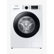 Samsung 8 Kg Front Load Washing Machine 1400 RPM With Eco Bubble Hygiene Steam & Digital Inverter Technology White - WW80TA046AE - International Version