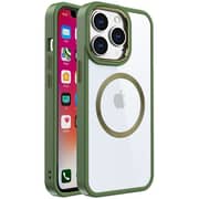 GAFA Hard Case With Screen Protector Dark Green iPhone 14 Pro Max