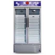 مبرد زجاجات قائم من بابين سعة 650 لترًا موديل ZSF650 من زين