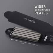 IKONIC Professional Crimper S9+ Hair Straightener - Black