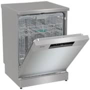 Gorenje Free Standing Dishwasher, 16 Place Settings, 3 Baskets, Total AquaStop Total Dry - Automatic Door Opening - GS643D60X