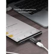 Yesido Micro USB To Type-C to Lightning Connector Adapter Black