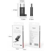 Yesido Micro USB To Type-C to Lightning Connector Adapter Black