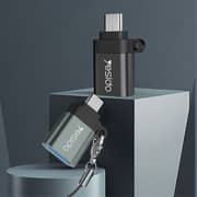 Yesido Portable Micro USB to USB OTG Adapter Black