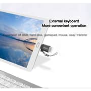 Yesido Portable Micro USB to USB OTG Adapter Black