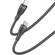 Yesido C-Lightning Data & Charging Cable Black