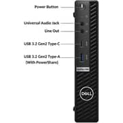 Dell OptiPlex 7080 Micro Form Factor Mini Business Desktop 10th Gen Core i5-10500T 2.30GHz 512GB SSD 16GB RAM Intel UHD Graphics Win11 Pro Black