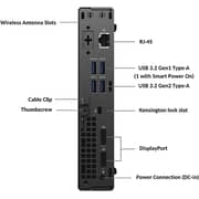 Dell OptiPlex 7080 Micro Form Factor Mini Business Desktop 10th Gen Core i5-10500T 2.30GHz 512GB SSD 16GB RAM Intel UHD Graphics Win11 Pro Black