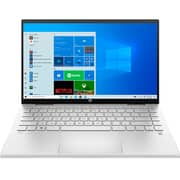 HP Pavilion x360 2-in-1 Convertible (2020) Laptop - 11th Gen / Intel Core i5-1135G7 / 14inch FHD / 512GB SSD / 8GB RAM / Shared Intel Iris Xe Graphics / FreeDOS / English & Arabic Keyboard / Silver / Middle East Version - [14-DY0143NE]