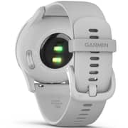 Garmin 010-02665-03 Vivomove Trend Hybrid Smart Watch 40mm Silver Stainless Steel Bezel With Mist Grey Case and Silicone Band