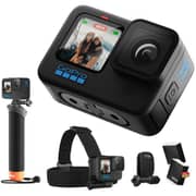 Go Pro CHDRB111RW Hero 11 BLK + Spare Enduro Battery + Handler + HeadStrap + Quick Clip