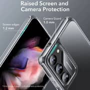 ESR Metal Kickstand Case Clear Galaxy S23