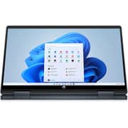HP Pavilion x360 14-ek0067ne 7E2R0EA 2in1 Laptop 12th Gen Core i7-1255U 14inch 512GB SSD 16GB RAM Intel Iris Xe Graphics Win11 Home FHD English/Arabic Keyboard Space Blue- Middle East Version