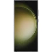 هاتف سامسونج جالاكسي S23 ألترا بذاكرة داخلية 256 جيجابايت ويدعم شبكة الجيل الخامس 5G وبلون أخضر