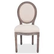vidaXL Dining Chairs 4 pcs Linen