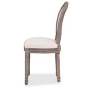 vidaXL Dining Chairs 4 pcs Linen