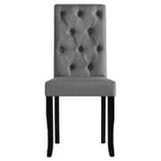 vidaXL Dining Chairs 4 pcs Solid Wood Dark Grey