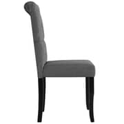 vidaXL Dining Chairs 4 pcs Solid Wood Dark Grey