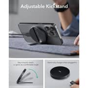 ESR HaloLock Kickstand Magnetic Wireless Charger Black