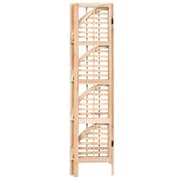 vidaXL Corner Shelf Cedar Wood 27x27x110 cm
