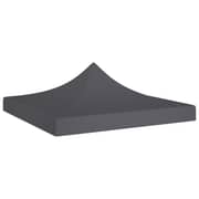 vidaXL Party Tent Roof 2x2 m Anthracite 270 g/m2