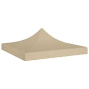 vidaXL Party Tent Roof 2x2 m Beige 270 g/m2