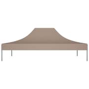 vidaXL Party Tent Roof 4.5x3 m Taupe 270 g/m2