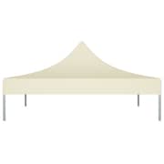 vidaXL Party Tent Roof 2x2 m Cream 270 g/m2