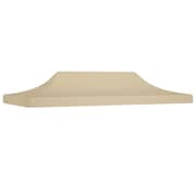 vidaXL Party Tent Roof 6x3 m Beige 270 g/m2