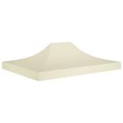 vidaXL Party Tent Roof 4.5x3 m Cream 270 g/m2