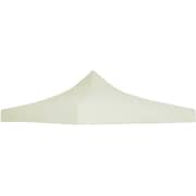 vidaXL Party Tent Roof 3x3 m Cream