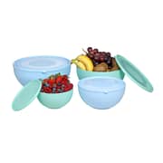 Round Bowl With Lid 4 Pcs Set (1.2 Lt. + 2.5 Lt. + 4 Lt. + 6 Lt.)