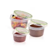 Twist Cover New Round Food Saver (3 Pcs Set) (0,25 Lt + 0,50 Lt + 0,70 Lt)