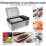 Budi Portable Car Fridge 15 Litres EMZJ15L