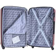 Stargold Set Of 4 Hardside Spinner Abs Trolley Luggage With Number Lock, Rose Pink - 20, 24, 28, 32 Inches