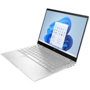 HP ENVY x360 2-in-1 Convertible Laptop - 12th Gen / Intel Core i7-1255U / 13inch WUXGA / 1TB SSD / 16GB RAM / Shared Intel UHD Graphics / Windows 11 Home / English & Arabic Keyboard / Silver / Middle East Version - [13-BF0000NE]