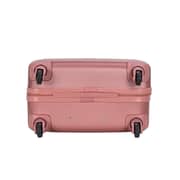 Stargold Single Trolley Cabin Size Spinner 4 Wheels Trolley Luggage With Number Lock 16inch Rose Pink SG-T81D