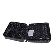 Stargold Cabin Size Single Trolley Spinner 4 Wheels Trolley Luggage With Number Lock 16 Inches Black SG-T81D