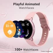 Titan 38074AP03 Fastrack Reflex Play Smart Watch Pink