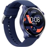 Titan 90156AP04 Talk Smart Watch Blue